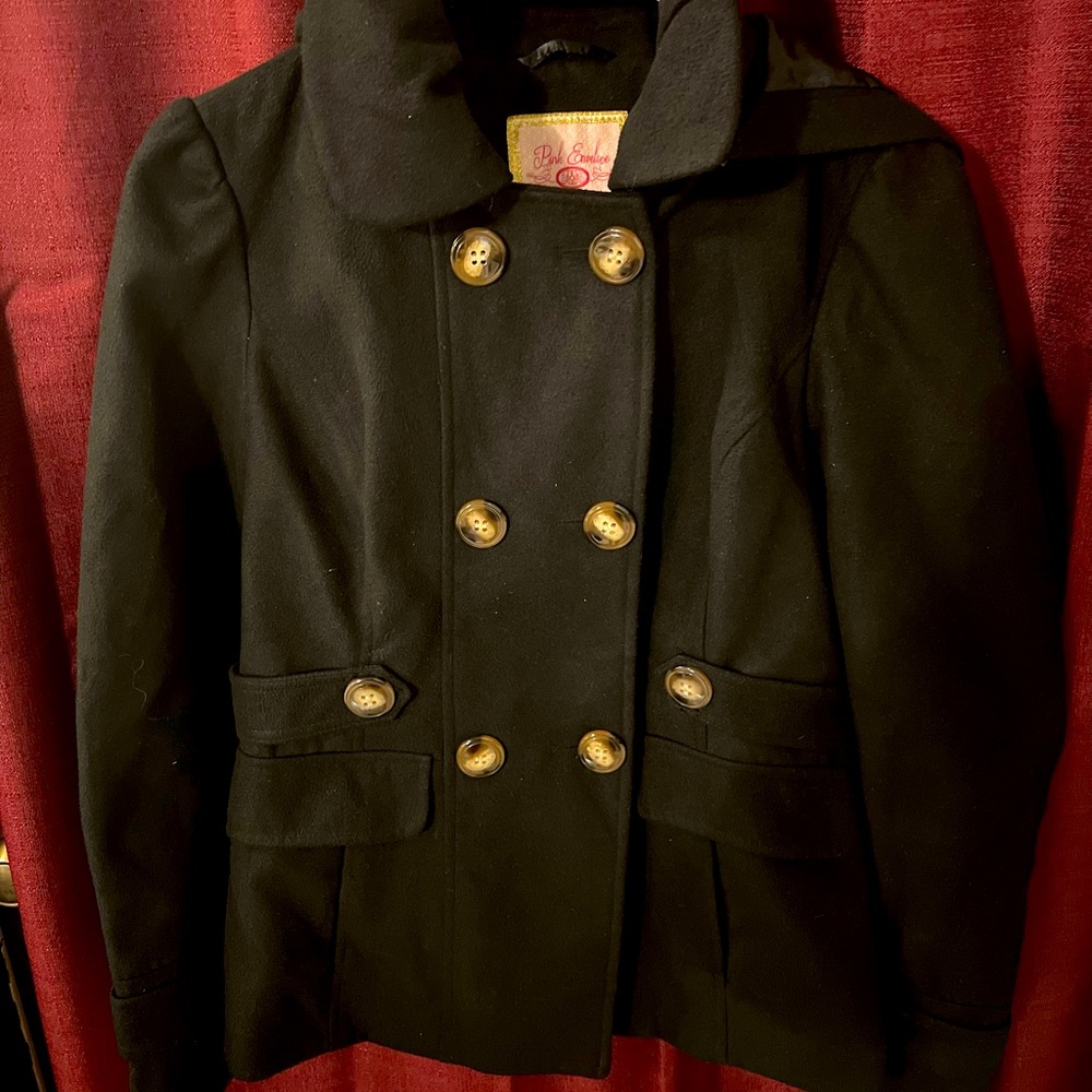 Pink Envelope Black Jacket